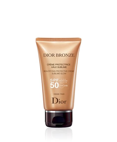 dior bronze- sublime protección spf 50 - bruma láctea|Dior Bronze Beautifying Protective Creme Sublime Glow SPF 50 .